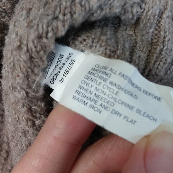 Gap Tan/Light Brown Knit Cape - Picture 9 of 12